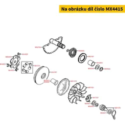 Kymco Variomatikhülse 20x38 B8,2 MX4415