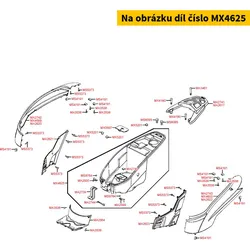 Kymco Helmfach MX4625