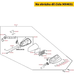 Kymco Deckel Luftfilterkasten MX4631