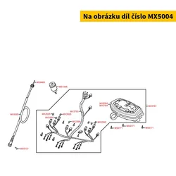 Kymco Tachometerglas  M1=D408 MX5004