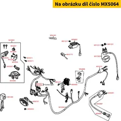 Kymco Kabelbaum MX5064