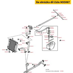 Kymco Kühlwasserleitung MX5067