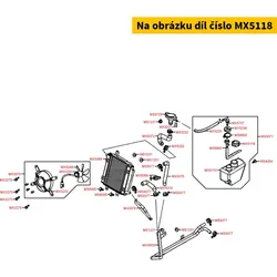 Kymco Deckel f. Ausgleichsbehälter MX5118