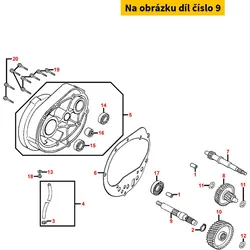 Kymco Getriebeausgangswelle MX5151