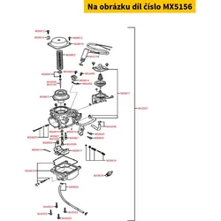 Kymco Düsennadel MX5156