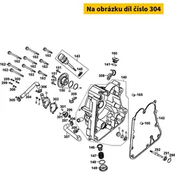 Kymco Kühlwasserschlauch z. Wasserpumpe MX5545