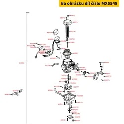 Kymco Vergaser kpl. MX5548