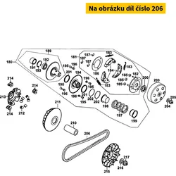 Kymco Antriebsriemen MX5569