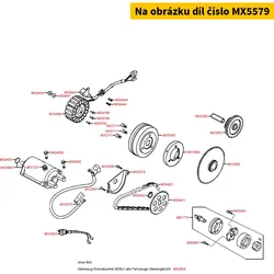 Kymco Kabel f. Anlasser MX5579