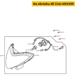 Kymco Kabelsatz f. Scheinwerfer MX5599