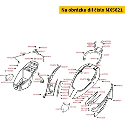 Kymco Helmfach MX5621