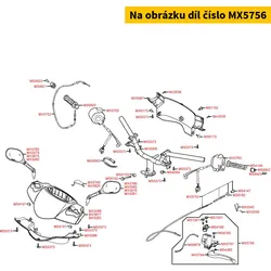 Kymco Bremsarmatur li. kpl. MX5756