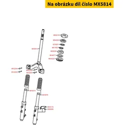 Kymco Gabelbrücke MX5814
