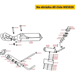 Kymco Auspuff kpl. E2 MX5826