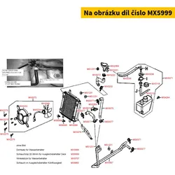 Kymco Dichtsatz f. Wasserbehälter MX5999