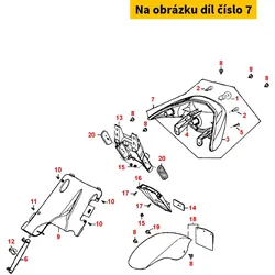 Kymco Rücklicht kpl. MX6094