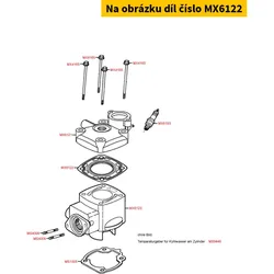 Kymco Zylinderkopfdichtung MX6122