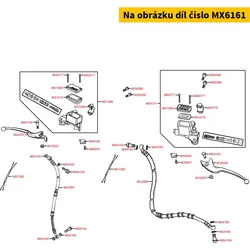 Kymco Hauptbremszylinder hi. MX6161