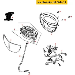 Kymco Tachowelle f. S9S MX6340