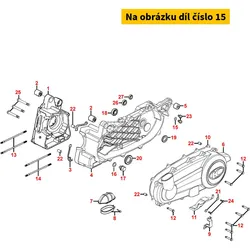 Kymco Stehbolzen G08x225 f. Zylinder MX8582