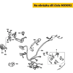 Kymco Schlosssatz kpl. MX9092