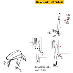 Kymco Gabelbrücke MX9509
