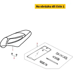 Kymco Sitzbank schwarz MX9521