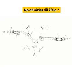 Super Soco Governor Handle S30300-TAC-EC0