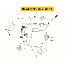 Super Soco Battery Cable With Round Connector S32100-QSM-A02-01