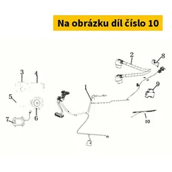 Super Soco Air Switch Connection Line S32120-TBG-A00