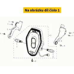 Super Soco Light Assy. Rr. Combination S33100-QSM-A00