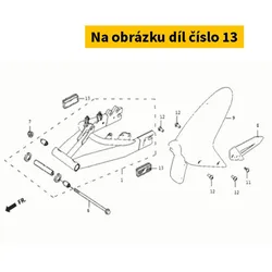 Super Soco Side Reflector(Emark) S33742-QSM-A003