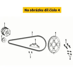 Super Soco Rear Belt Pulley S41100-QSM-F00