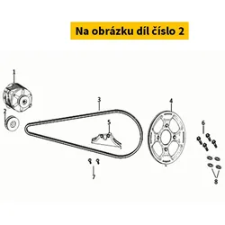 Super Soco Small Belt Pulley S41150-QSM-F000