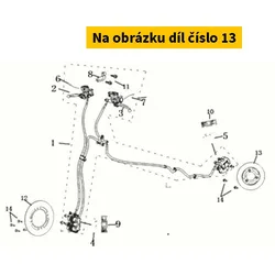 Super Soco Brake disc rear SUPER SOCO TC 2020-2021 S41300-QSM-C01