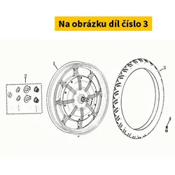 Super Soco Tubeless(70/100-12) S42701-TGF-AA0