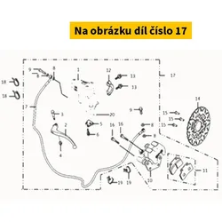 Super Soco Brake Assy.Rr Set S43000-QSM-A710-M1