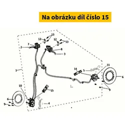 Super Soco Front Brake Return Spring S45108-QSM-C00