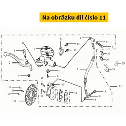 Super Soco Brake pads front SUPER SOCO TS 2020-2021 S45310-QSM-A001