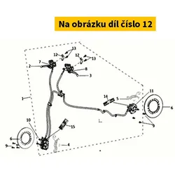 Super Soco Main Cylinder Connecting Block S45517-QSM-C00