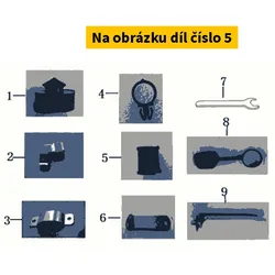 Super Soco Clamp Rubber S50160-TBG-A00