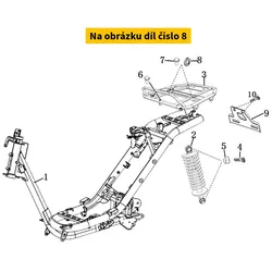 Super Soco Threaded Hole Plug (M8) S50165-TBG-A000