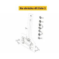 Super Soco Nut.Steering Stem Lock S50306-TBG-A00
