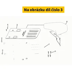 Super Soco Rear Shelf Cover S50406-TGF-A00