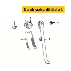 Super Soco Side Stand S50530-QSM-A00