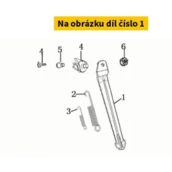 Super Soco Side Stand S50530-TAC-A00