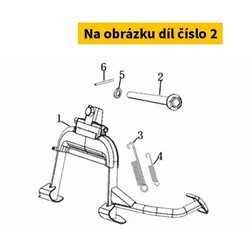 Super Soco Pivot.Main Stand S50550-TBG-A00