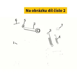 Super Soco Main Support Shaft S50550-TGC-A00