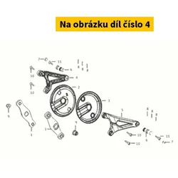 Super Soco Holder.Right Step S50701-QSM-G00