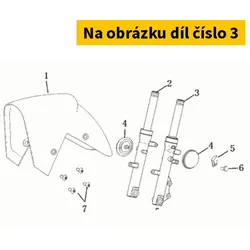 Super Soco Front Left Shock Absorber S51500-TAC-A01-MG01M